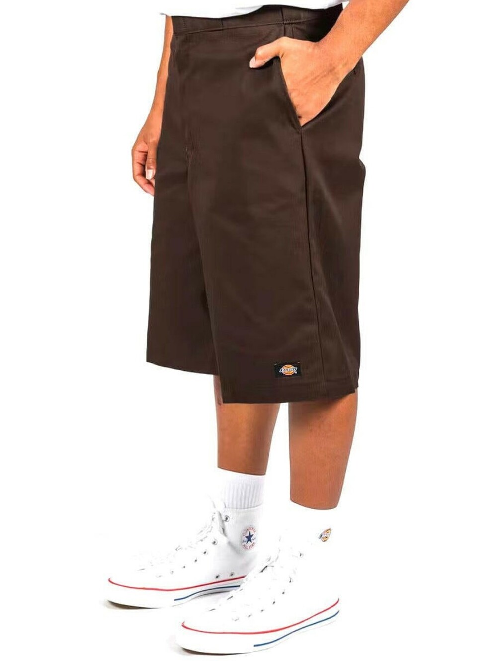 Dickies Brown Men's Loose Fit Work Shorts